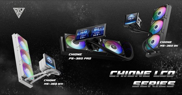Gamdias Chione M5 & P5 Pro AIO: Pendingin Cair 360mm dengan LCD Kustom Terjangkau