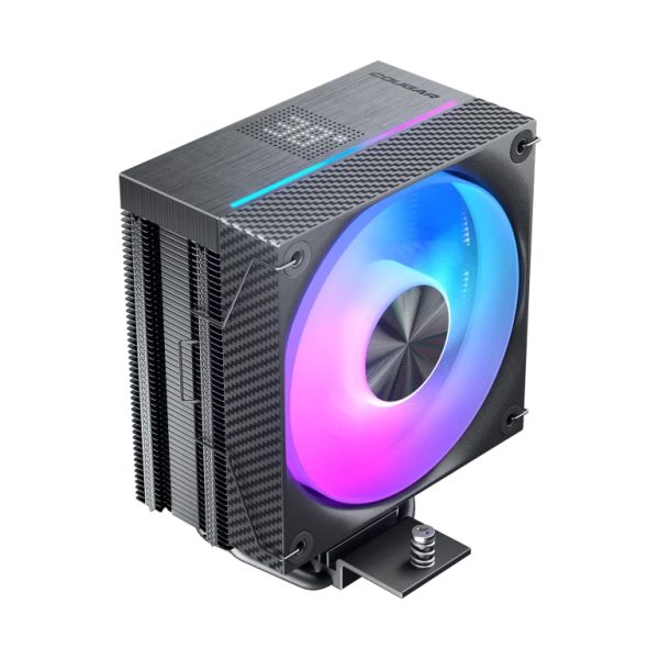Review Cougar FRZ 412 ARGB: Single-Tower Cooler 240W TDP dengan Layar Suhu Real-Time