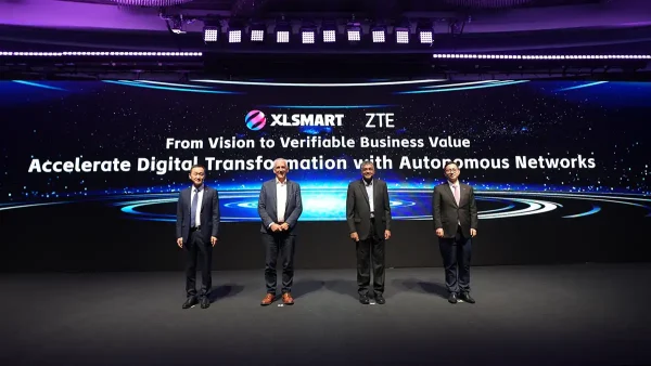 ZTE dan XLSMART Sukses Uji Coba Jaringan Otonom Berbasis AI di Jaringan Hidup