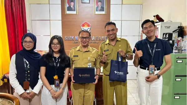 SMKN 5 Semarang Gandeng Indibiz Percepat Digitalisasi Pendidikan Vokasi