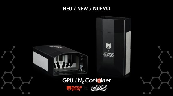 Thermal Grizzly x News LN2 Container: Pot Pendingin Modular untuk Extreme GPU Overclocking