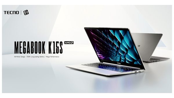 TECNO Luncurkan MEGABOOK K15S: Laptop 15,6 Inci Ryzen 5 Mulai Rp8,5 Juta