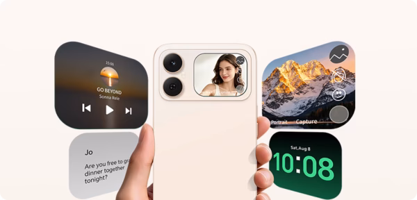 HONOR X5d Plus S Hadir dengan Layar Belakang Interaktif untuk Selfie via Kamera Utama 50MP