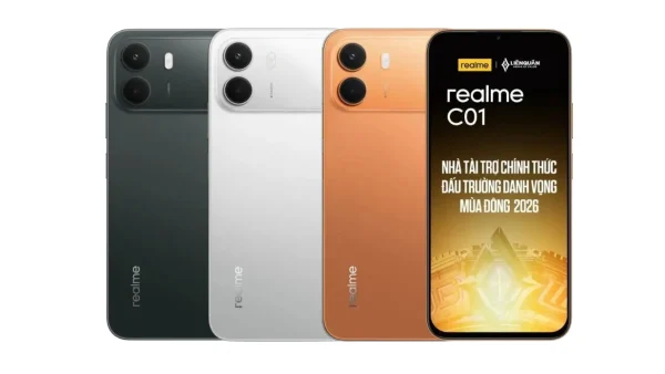 realme C01 Muncul di Vietnam: Baterai 6.500mAh, Layar 120Hz, Android 16